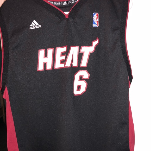 lebron james miami heat jersey